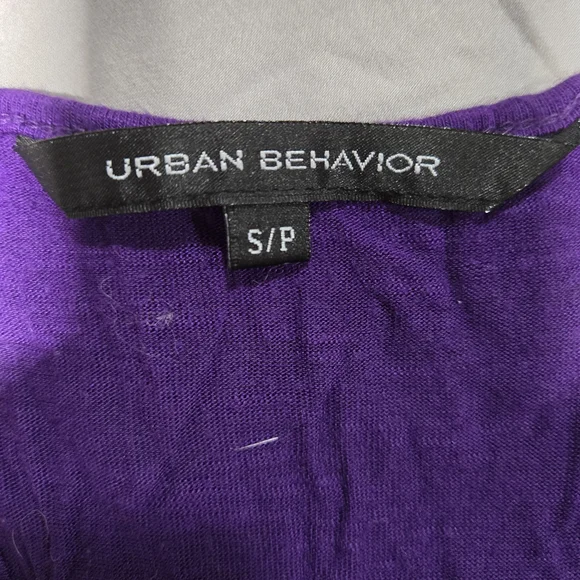 Urban Behavior Purple Sequin Racerback Tank - Picture 2 of 2
